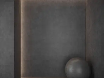 Concrete Anthracite Floor Tile Texture