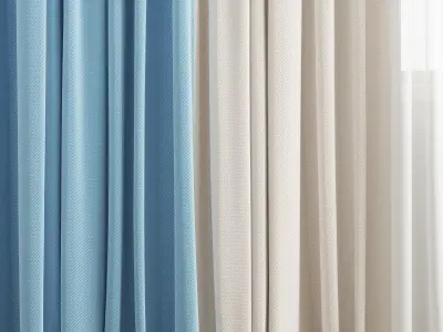 Curtain 221 3D model