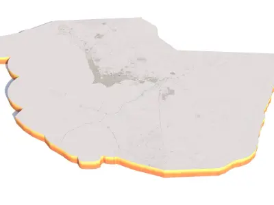 Kuwait 3D model
