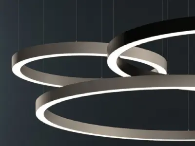 Hanging Lamp RING by Forstlight  3D model