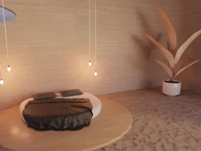 Meta Homes - 02 - Baked Low-poly 3D model