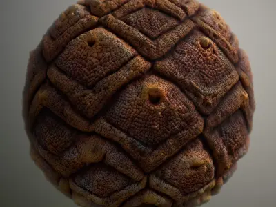 Material Skin Alien 24 Seamless PBR Texture Texture