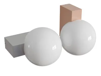 Table Lamp Collection 07 3D Model Pack