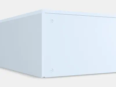 KNOXHULT wall cabinet with door 1 Low-poly 3D model