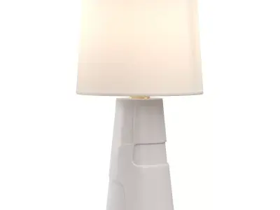 Barbara Barry Braque Debossed Lamp 3D model