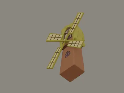 Windmill 3D model