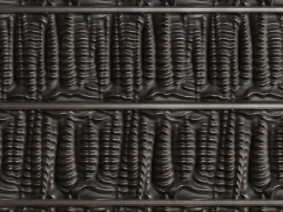 Sci-Fi Hose PBR Seamless Texture