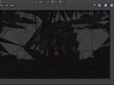 Modern Nautical Relief Panel Wall Decor Set STL Mural CNC 346 3D model