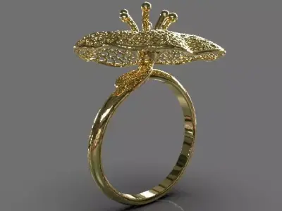 Light ring 3D print model