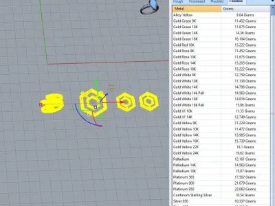 Light two piece mini set 3D print model