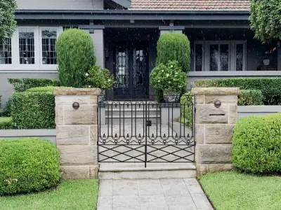 Forged wicket 1 Low-poly 3D model