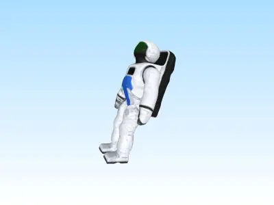 3D Model of a Space Explorer Suit 3D print model