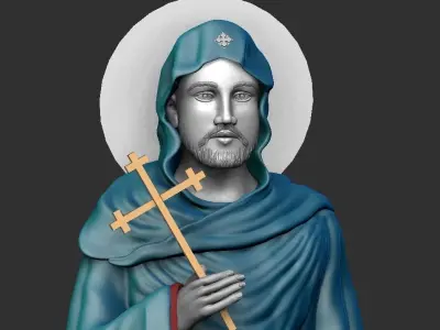 Saints Maximus and Domatius 3D print model