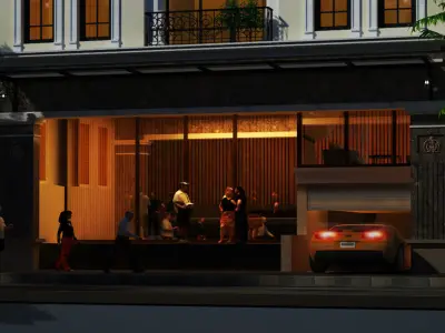 Classic house 03 3D model