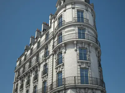 Old Building XIII 3D model