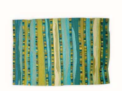 Rug Stripe Sevilla 3D model