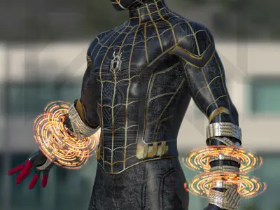 Spider-Man No Way Home Strange Magic Suit 3D model