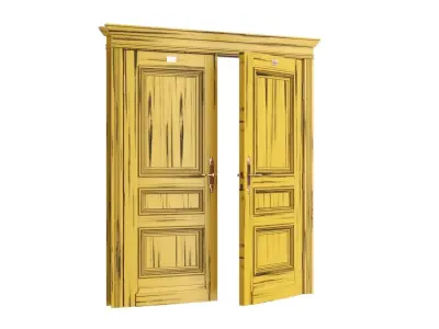 Doors Brothers French door 4 3D model