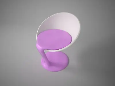 10 MELTHING CHAIR  3D model
