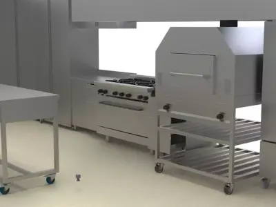 KITCHEN 89 3D model