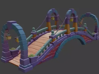 Bridge 3d Model 3D model