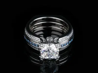 Interchangeable Ring 3D print model