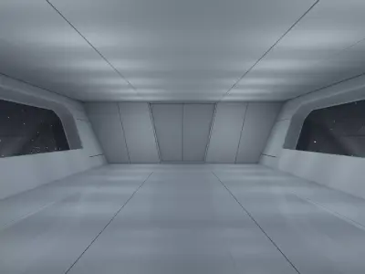 Sci Fi Room 3D model 15