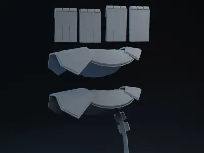 Clone Pauldron 3D print model