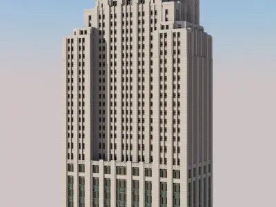 One South Broad 3D print model