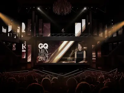 banquet Awards Dinner Charity Dinner 3D model