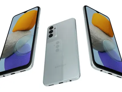 Samsung Galaxy M23 Light Blue 3D model