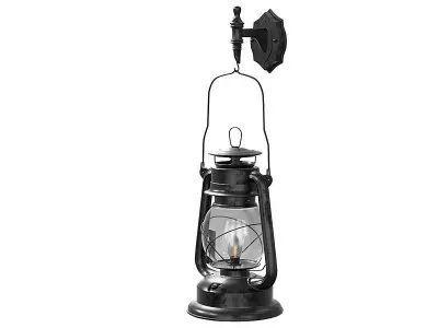 Oldlamp BLENDER 3D Model Cycles 3D model