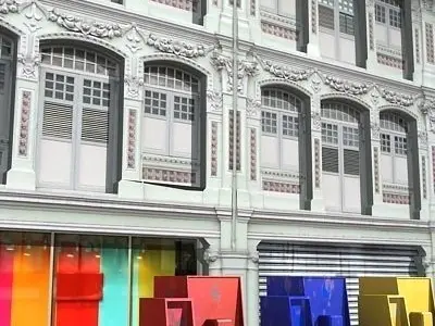 low poly city block 23 Low-poly 3D model