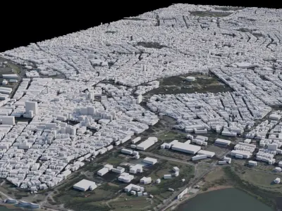 Porto Alegre - Brazil 3D model