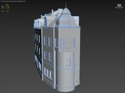 Saint Vith Low-poly 3D model