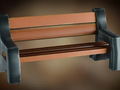 Stylized street scene essentials pack 3D model