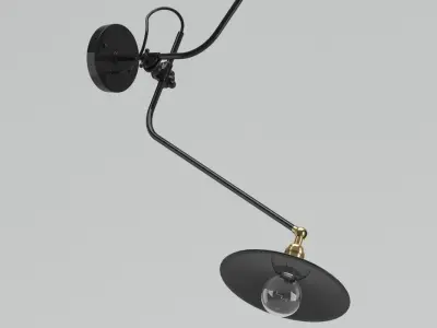 Workstead Bent Wall Lamp 3D model