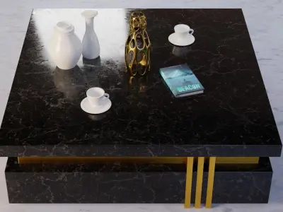 Coffee Table PART18 3D model
