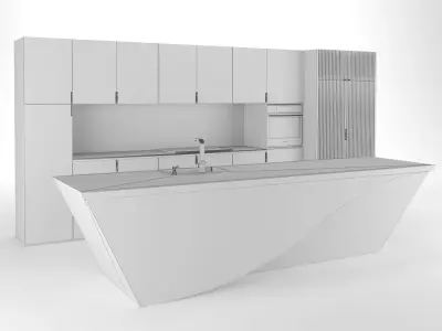 Kitchen 06 3D model