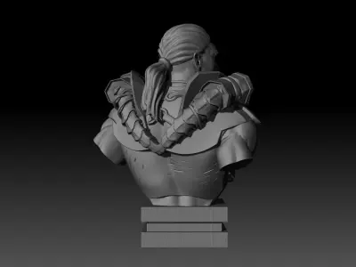  Centaur bust High Poly for 3d Print 3D print model