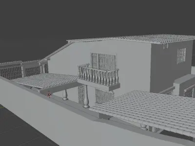 Chill 3D House Model 3D model