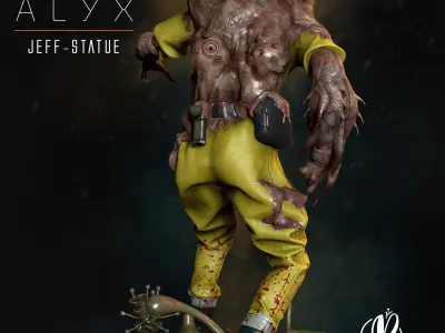 JEFF - HALF-LIFE- ALYX 3D print model