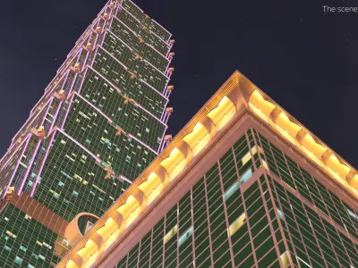  Taipei 101 Skyscraper Tower 