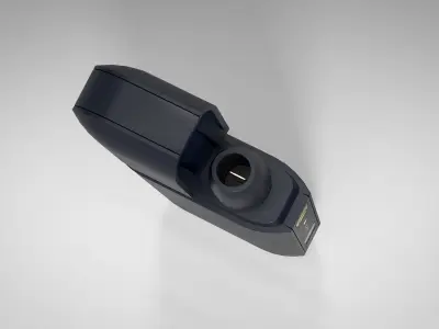IQOS Original Dark Blue PBR Low-poly 3D model