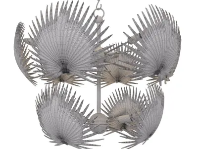 Chandelier Foliage 3D model