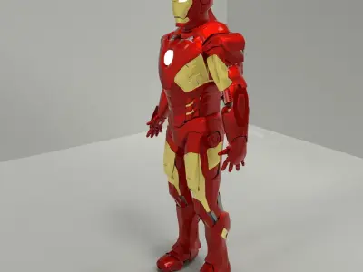iron man 3D model buy