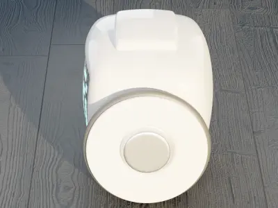 Cute Robot 3D model 5