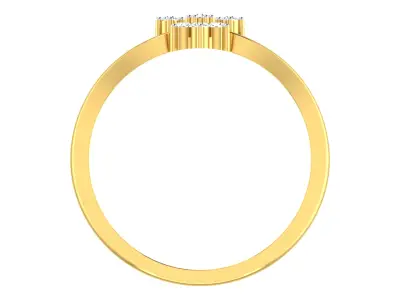 Women Ring Render 3dm STL OBJ FBX Details 3D print model 32