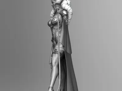 Female Togruta Dancer 3D print model