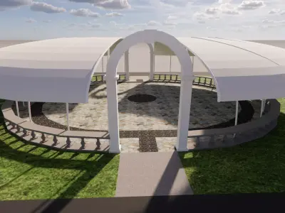 Tensile Structures Collection -A9 3D model